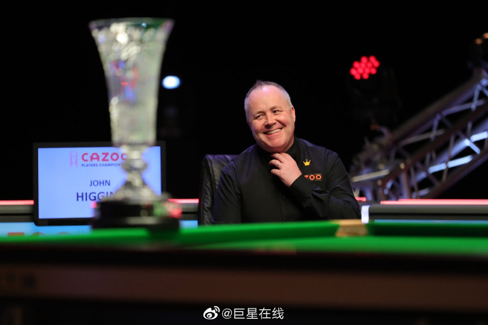 斯诺克球员锦标赛希金斯夺冠