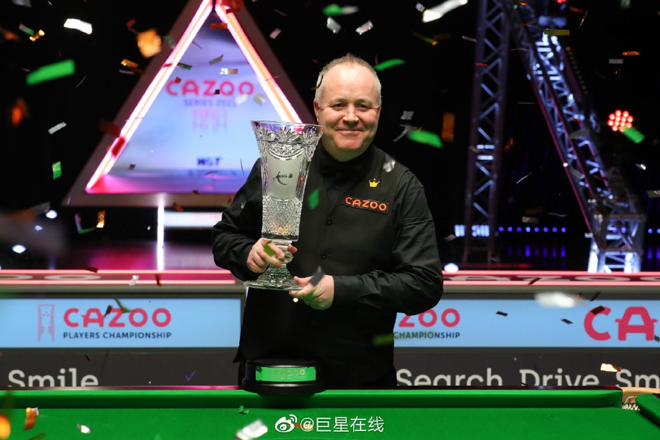 斯诺克球员锦标赛希金斯夺冠