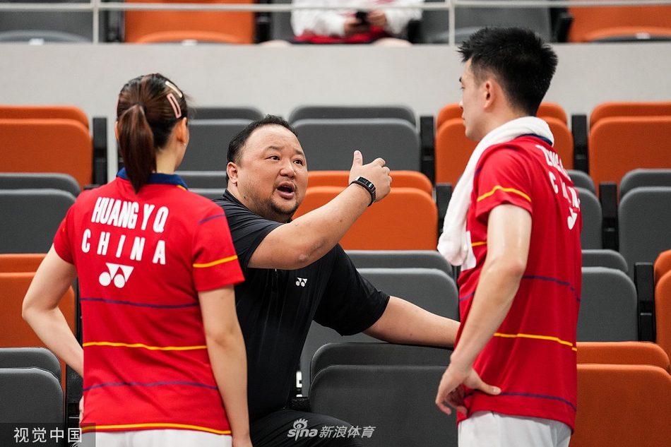 中国羽毛球队奥运模拟赛最后一日