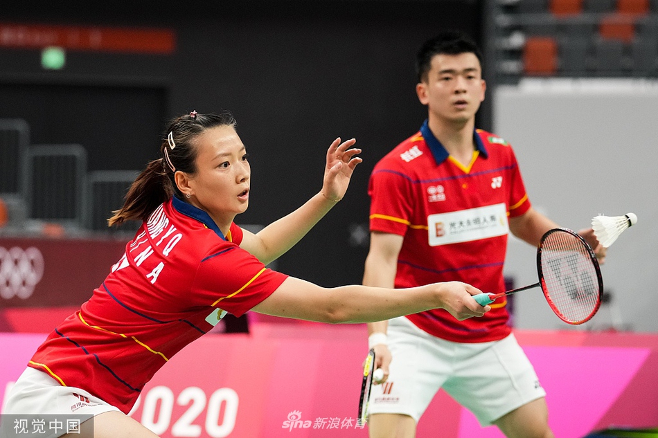 中国羽毛球队奥运模拟赛最后一日