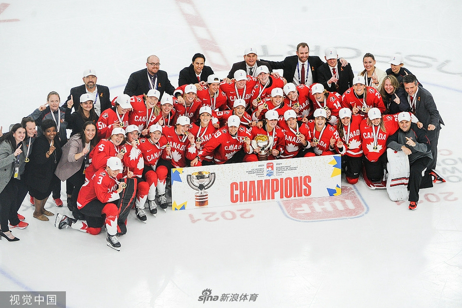 女子冰球世锦赛加拿大夺冠