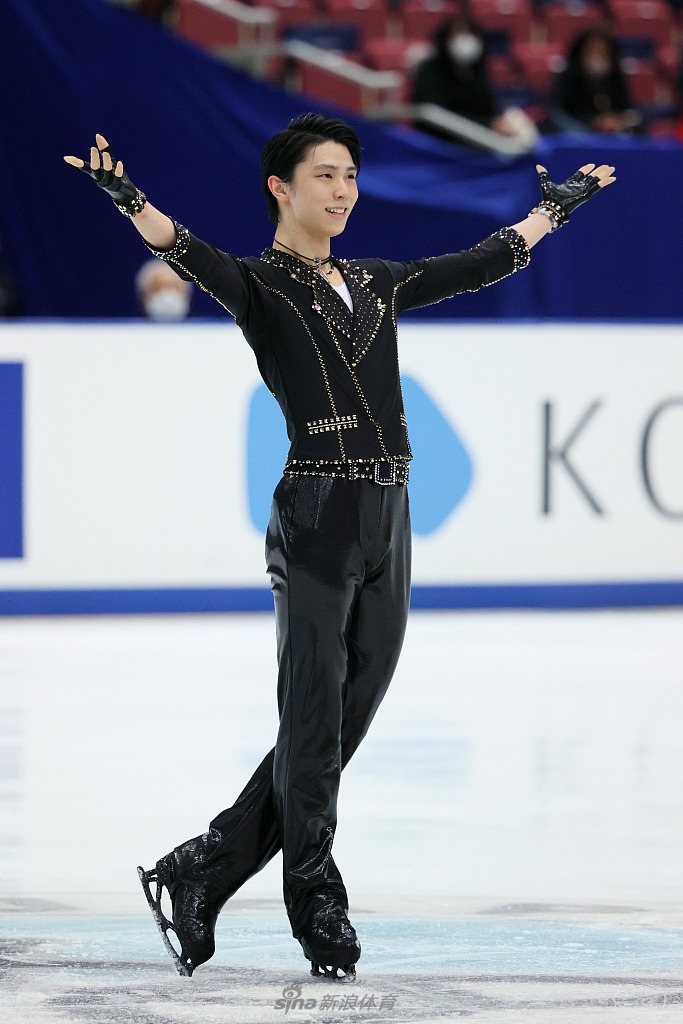 花滑全日赛羽生结弦短节目第一