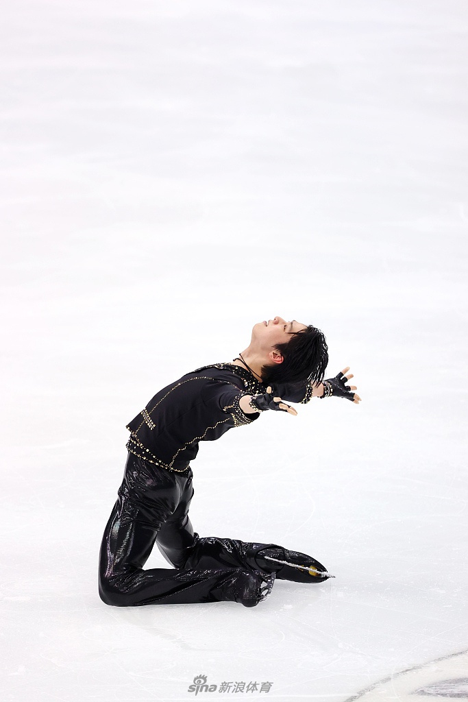 花滑全日赛羽生结弦短节目第一