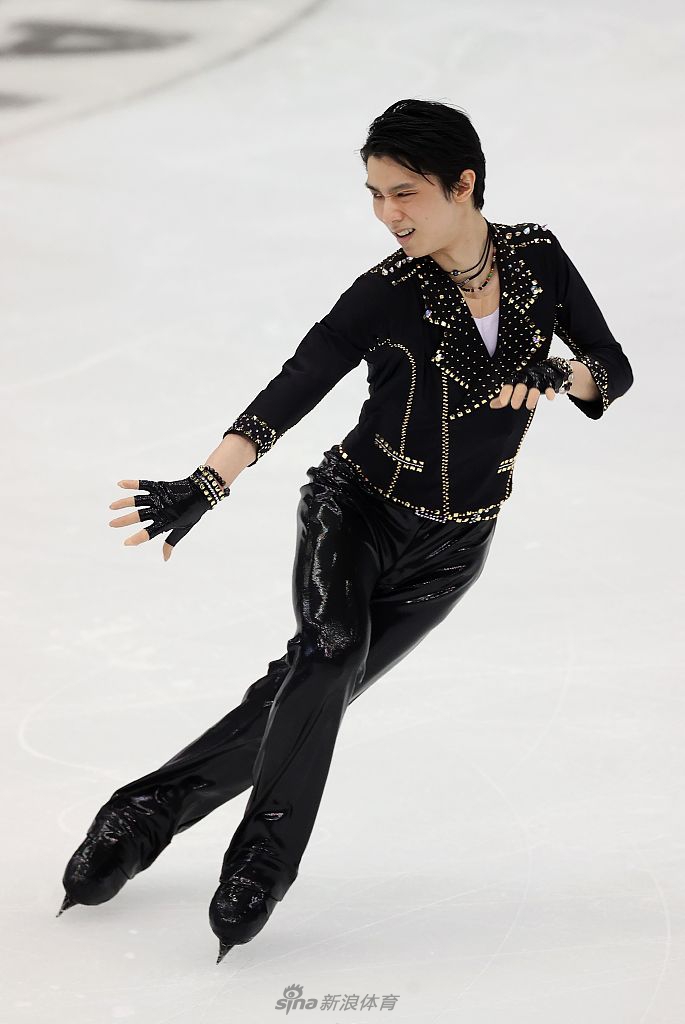 花滑全日赛羽生结弦短节目第一