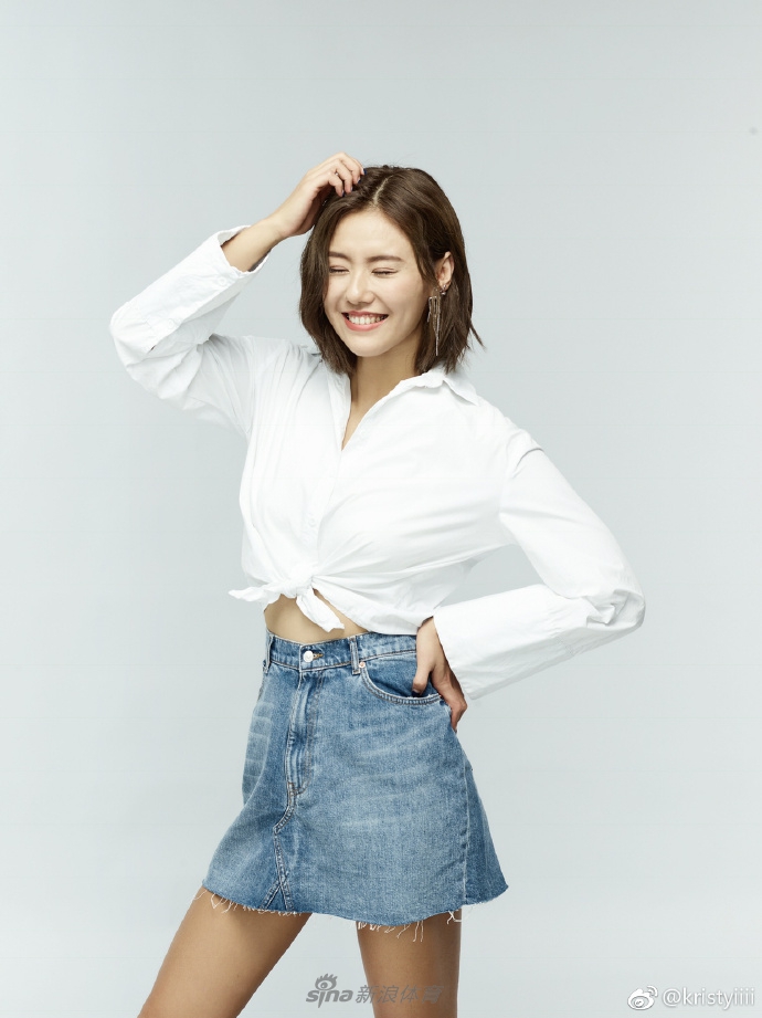 游泳女神刘湘写真清新似邻家女孩