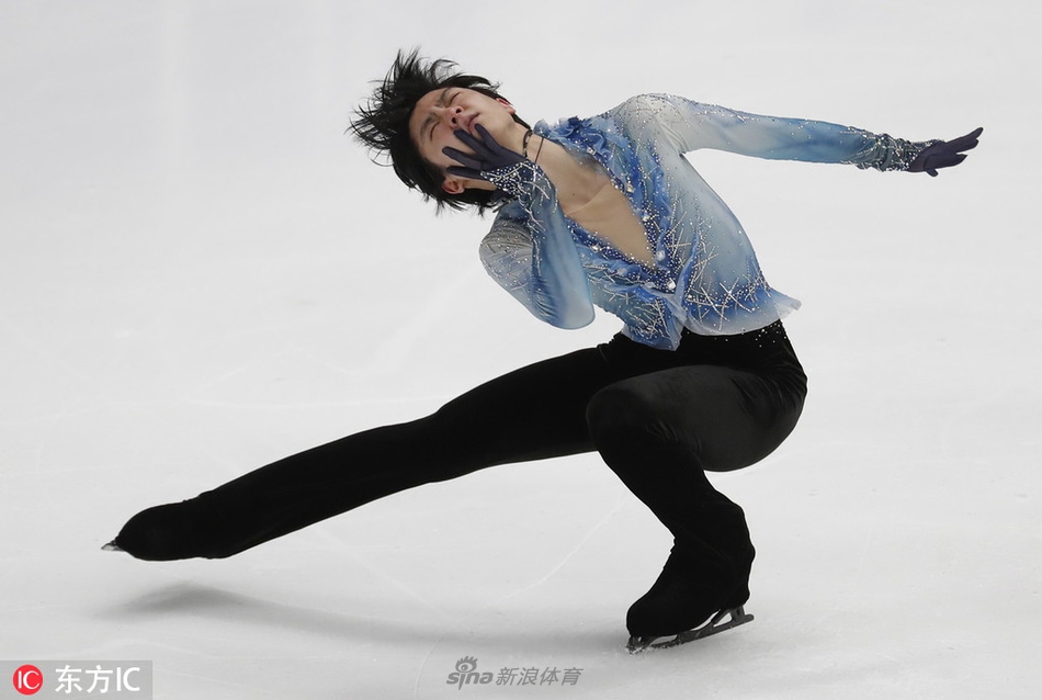 花滑大奖赛羽生结弦短节目再创新高