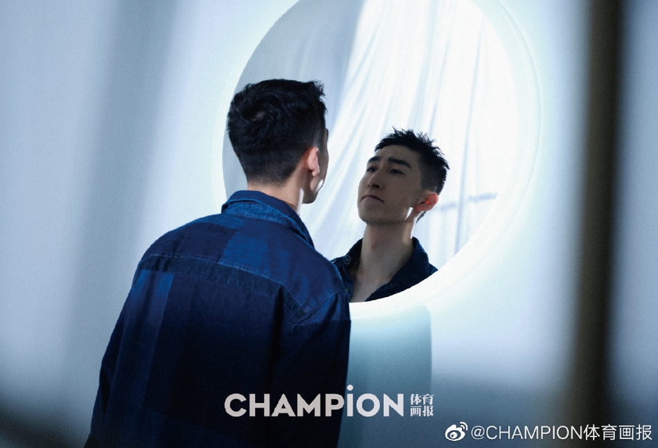 武大靖杂志封面大片