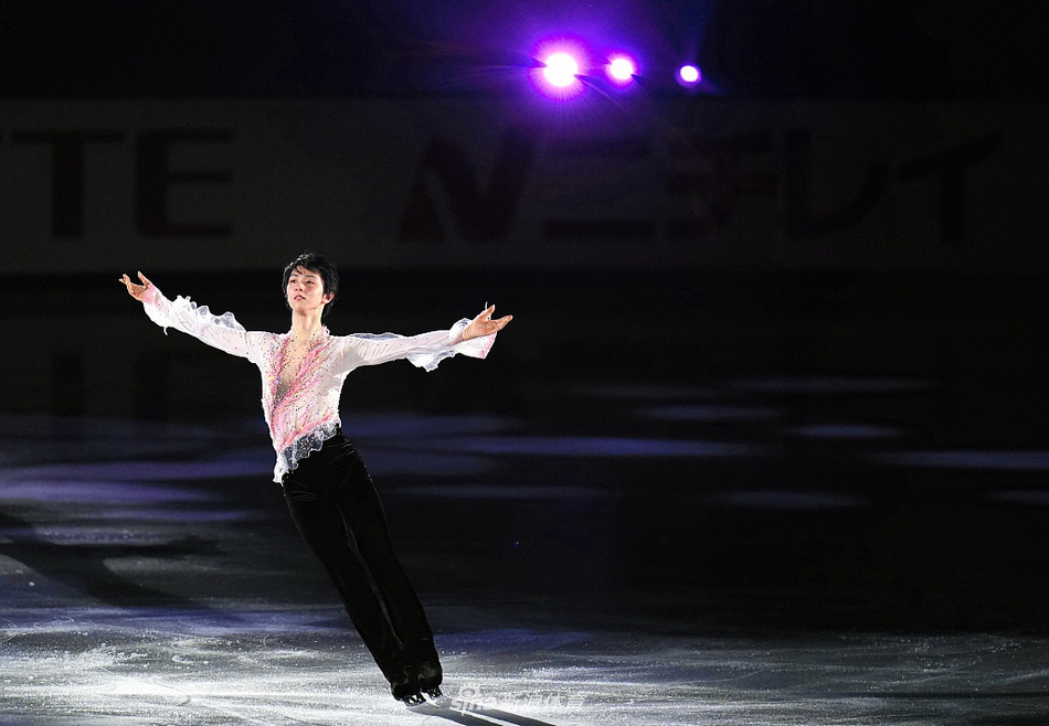 2020全日花样滑冰锦标赛答谢演出:羽生结弦出场