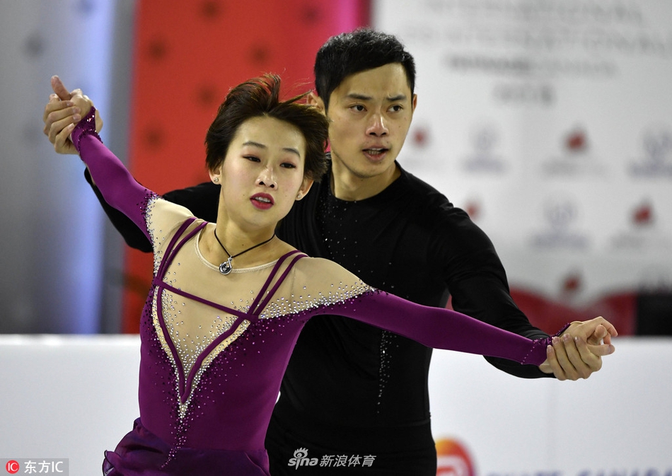 花滑大奖赛彭程/金杨双人滑摘银