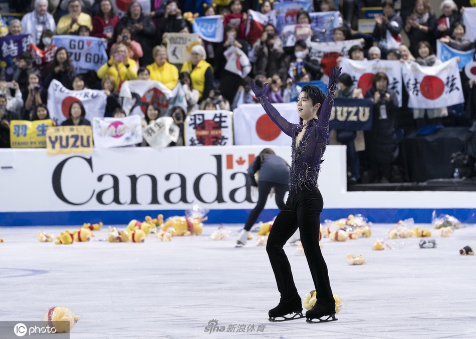 花滑大奖赛加拿大站羽生结弦夺冠