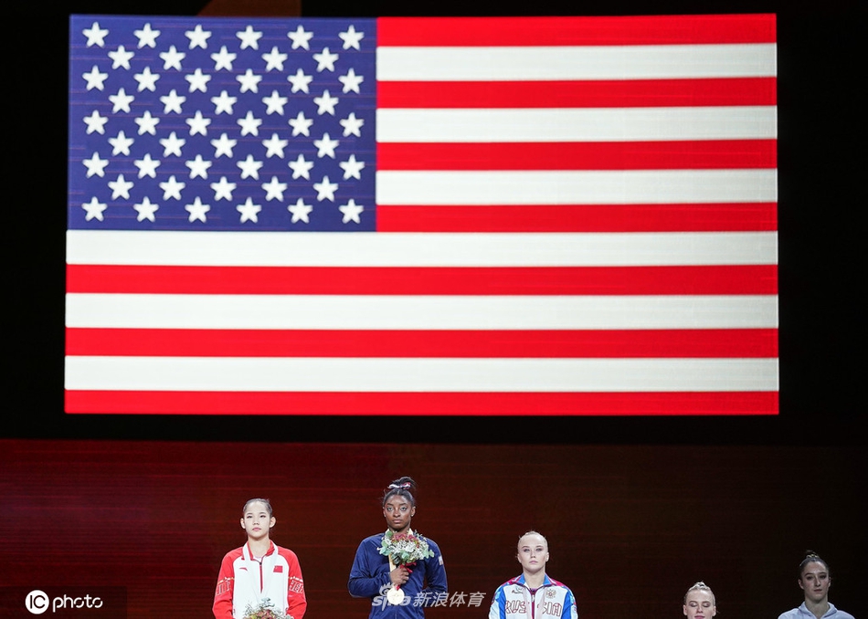 体操世锦赛女子全能 拜尔斯第五次封后