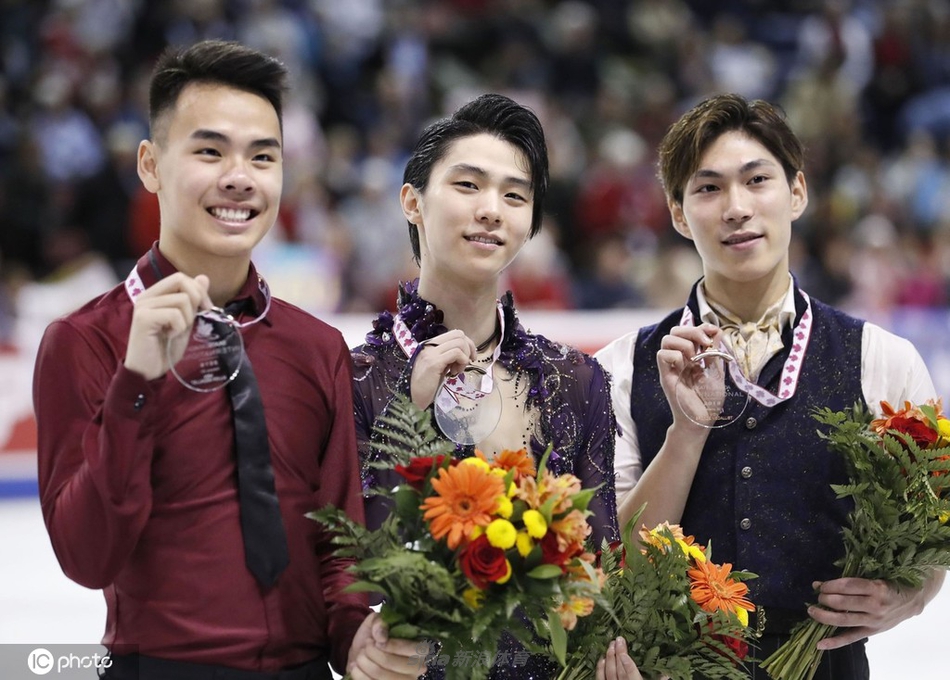 花滑大奖赛加拿大站羽生结弦夺冠