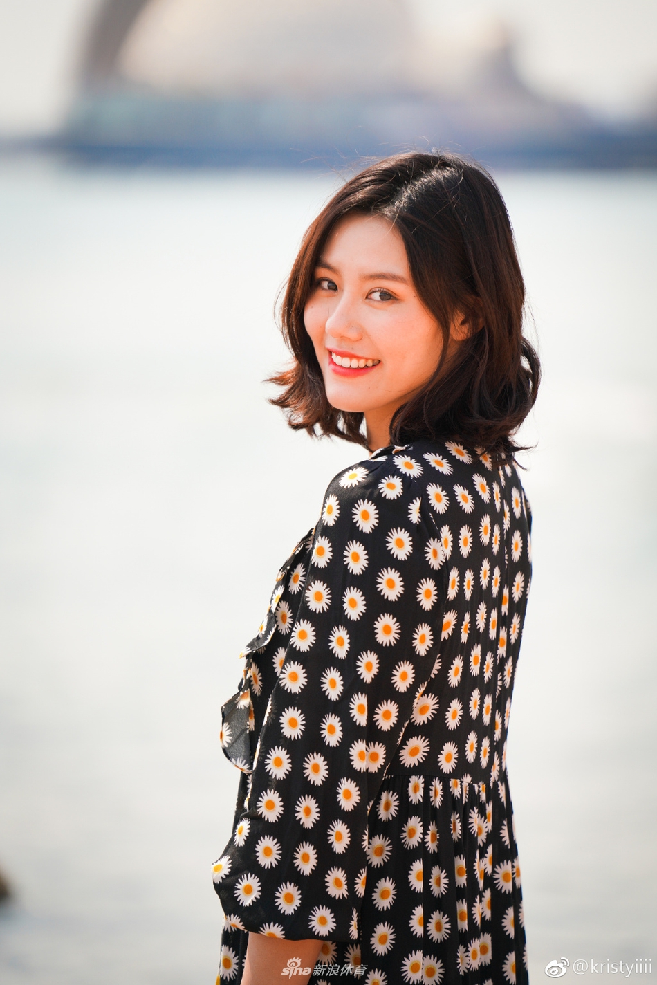 游泳女神刘湘美照 春意盎然活力清新