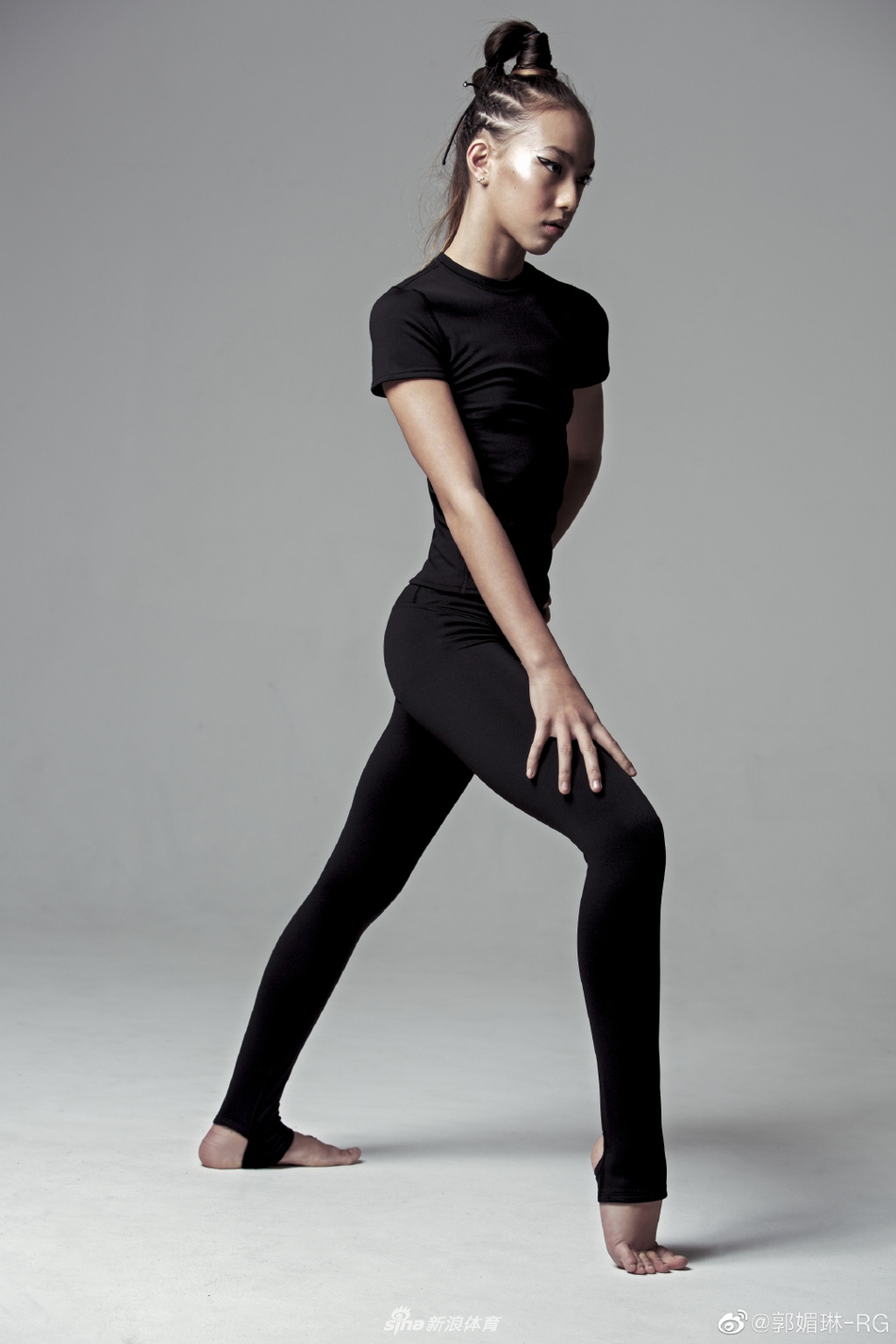 混血艺术体操少女获得中国国籍