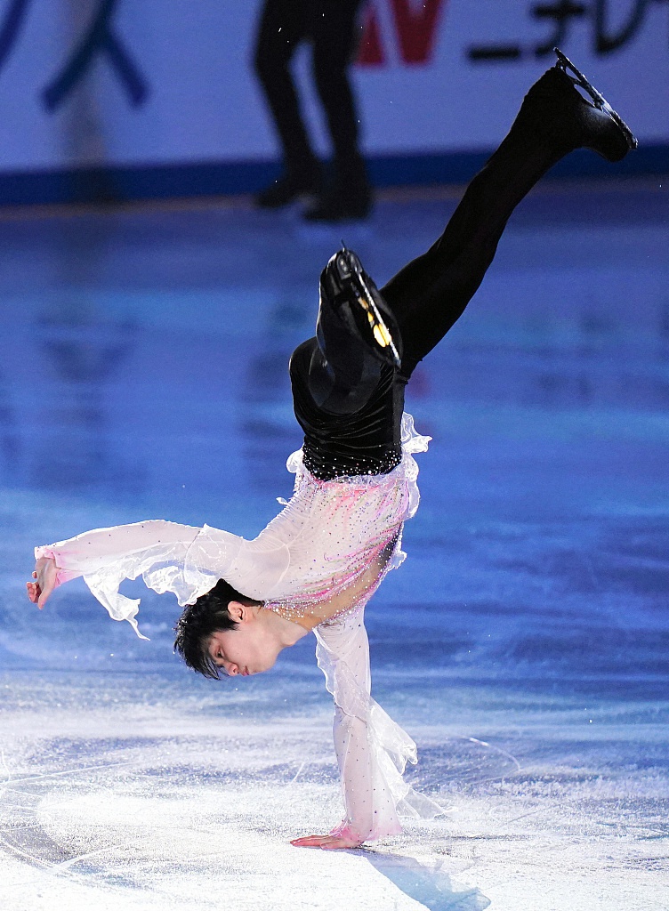 2020全日花样滑冰锦标赛答谢演出:羽生结弦出场