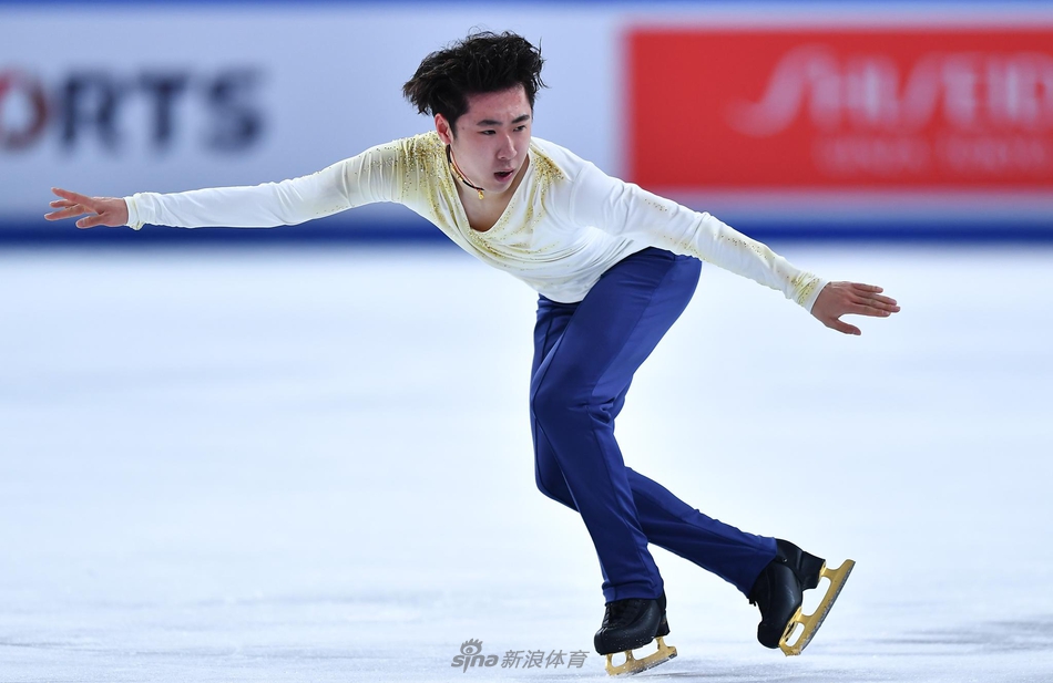 花滑中国杯闫涵金博洋短节目前二