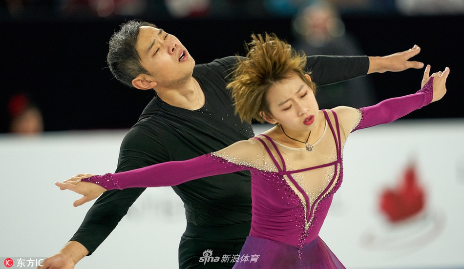 花滑大奖赛彭程/金杨双人滑摘银