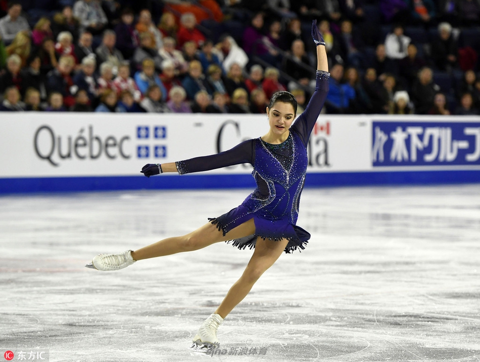 花滑大奖赛梅德维杰娃短节目仅第七