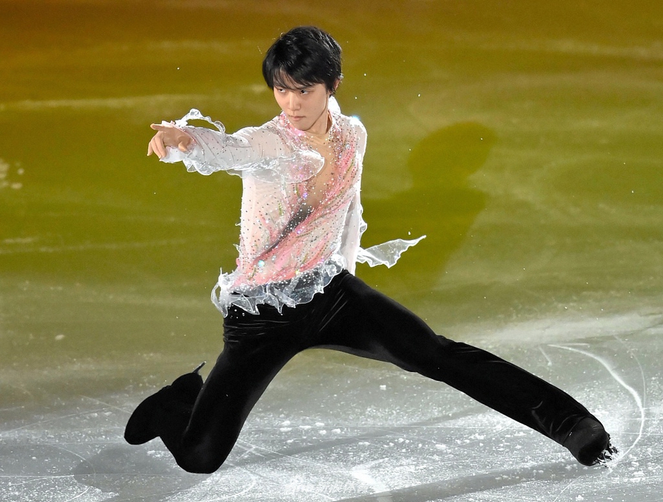 2020全日花样滑冰锦标赛答谢演出:羽生结弦出场