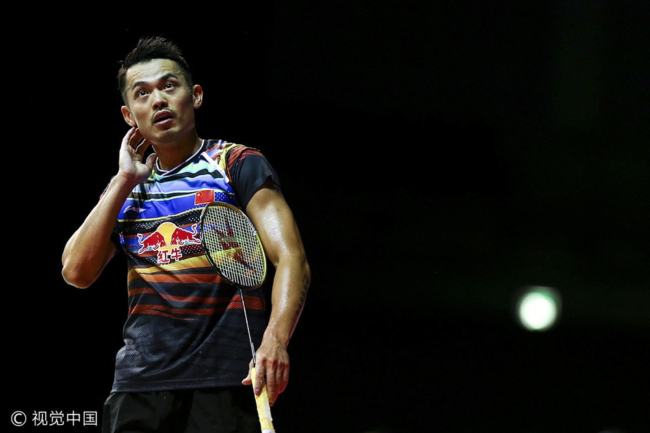 世锦赛林丹晋级男单四强