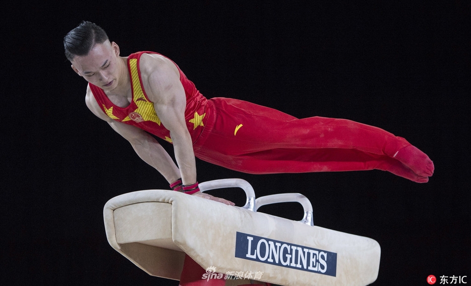 体操世锦赛肖若腾鞍马季军_高清图集_新浪网