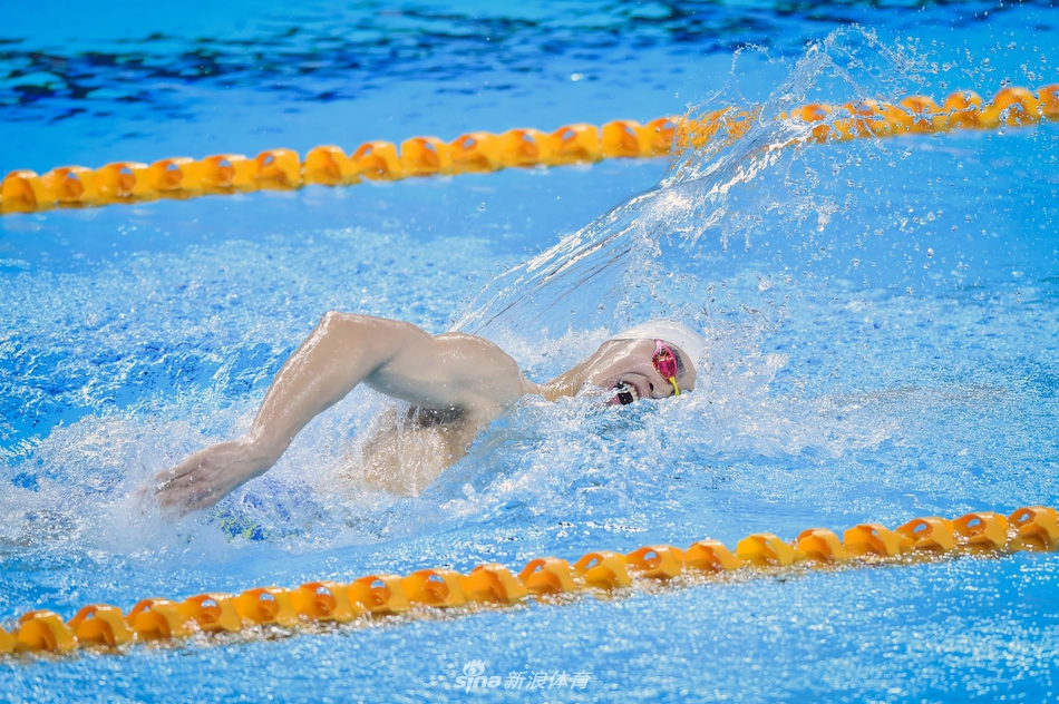 冠军系列赛北京站 孙杨夺得男子400米自由泳冠军