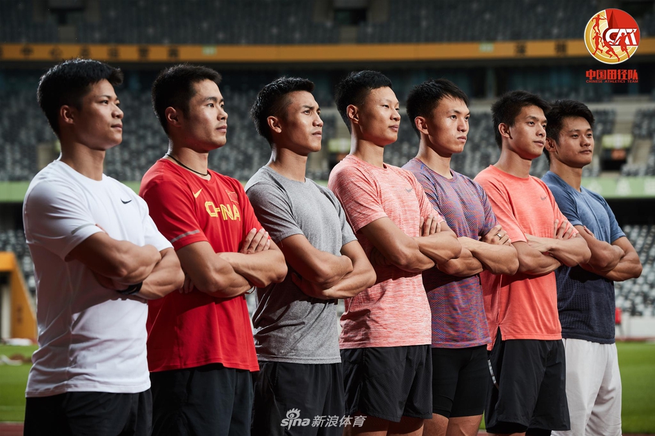 男子接力队(苏炳添、徐海洋、糜弘、别舸、许周政、梁劲生、谢震业)