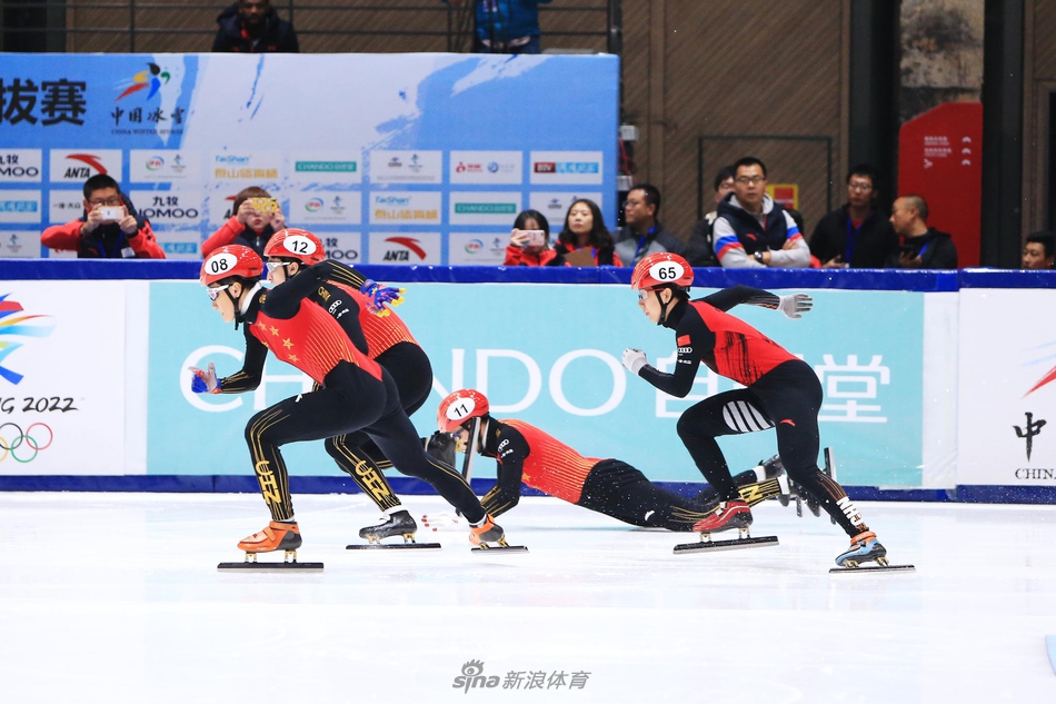 短道速滑国家队选拔赛 男子500米武大靖夺冠
