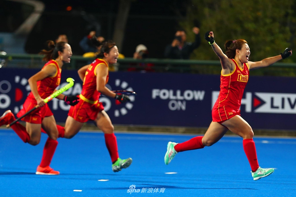 中国女子曲棍球队获奥运入场券