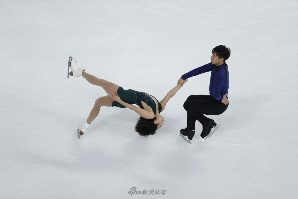 新浪直击花滑中国杯隋文静/韩聪夺冠