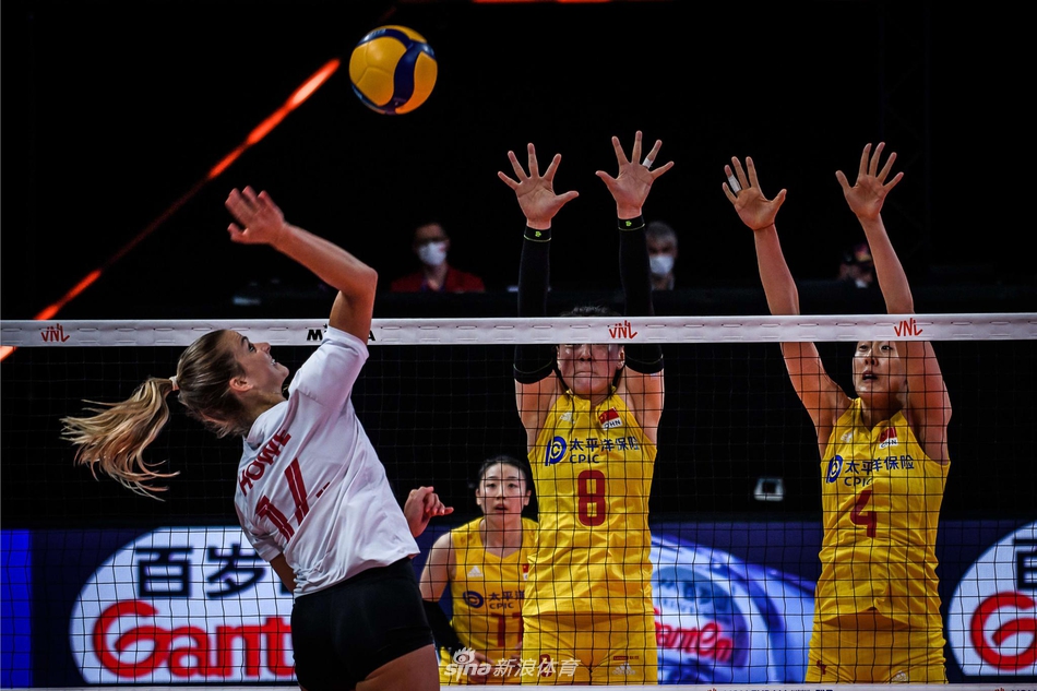 世联赛中国女排2-3不敌加拿大女排