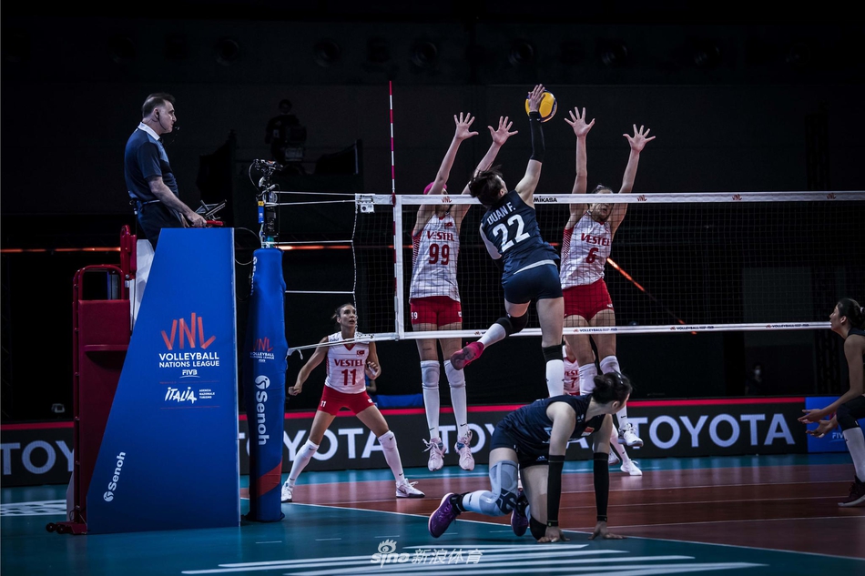 世联赛中国女排0-3不敌土耳其女排