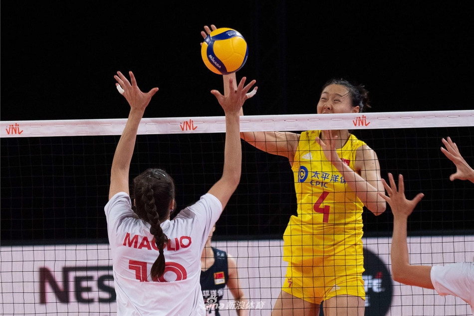 世联赛中国女排2-3不敌加拿大女排
