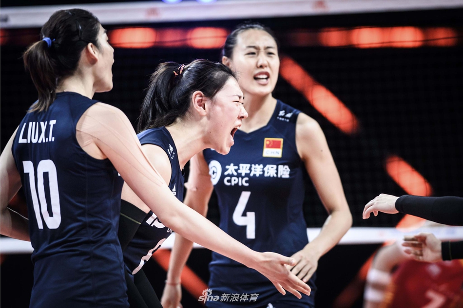 世联赛中国女排2-3不敌比利时女排