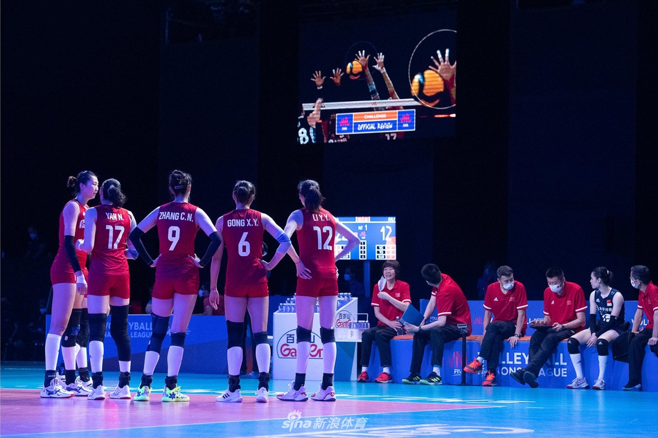 世联赛中国女排3-0意大利女排