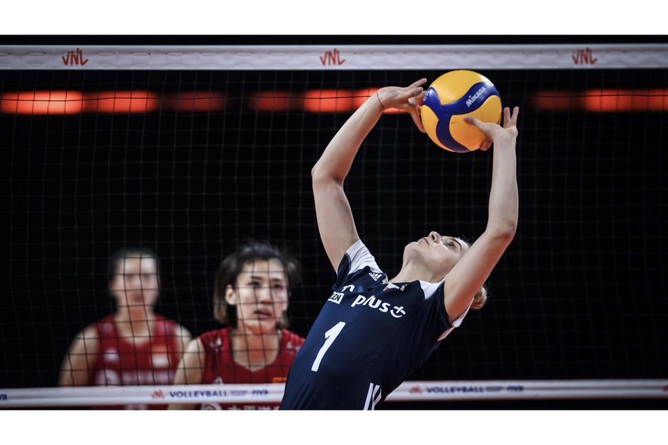 世联赛中国女排3-0波兰女排
