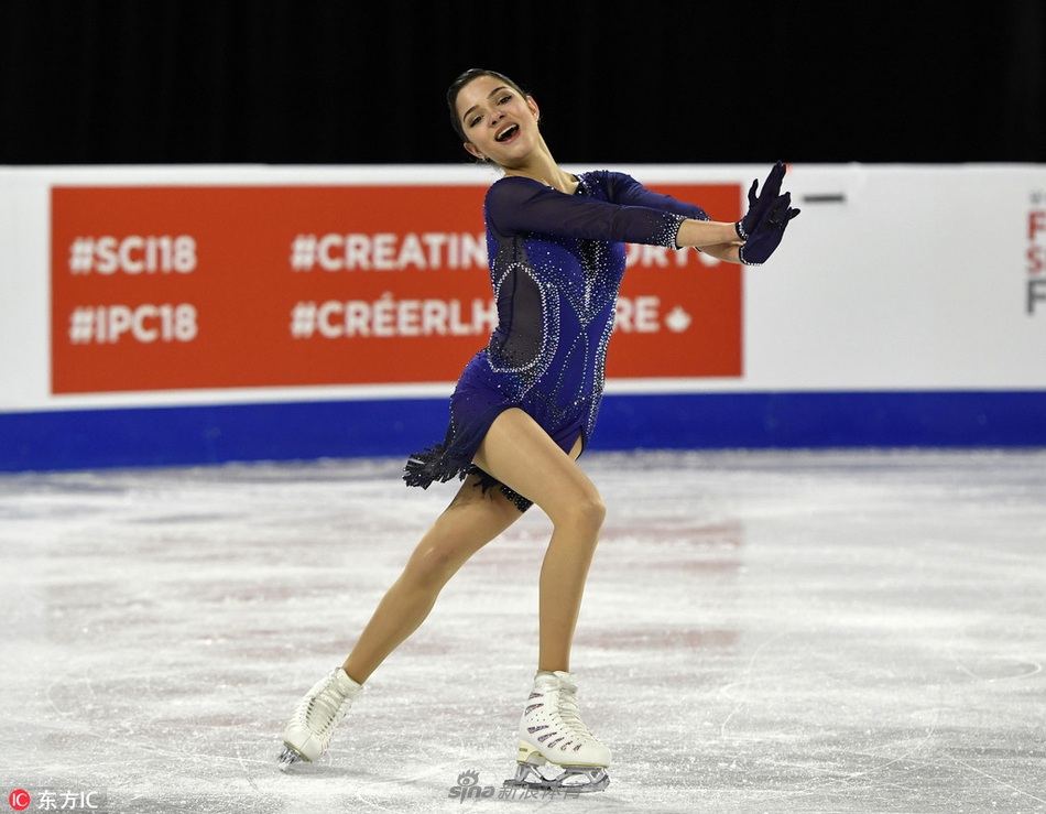 花滑大奖赛梅德维杰娃短节目仅第七