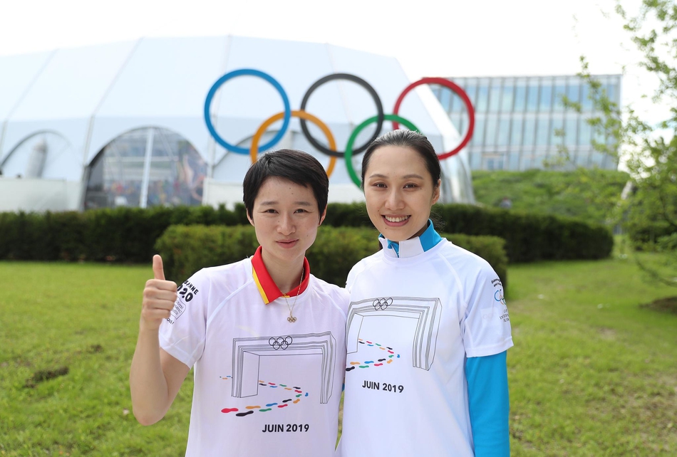 巴赫参加洛桑“奥林匹克日长跑”活动