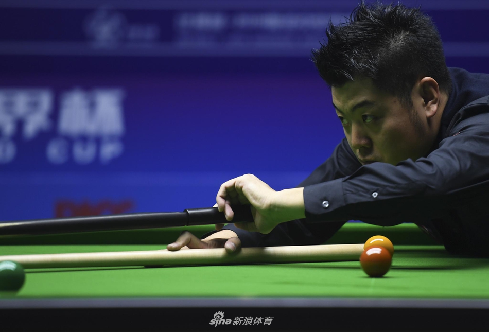 斯诺克世界杯：中国B队5-0瑞士