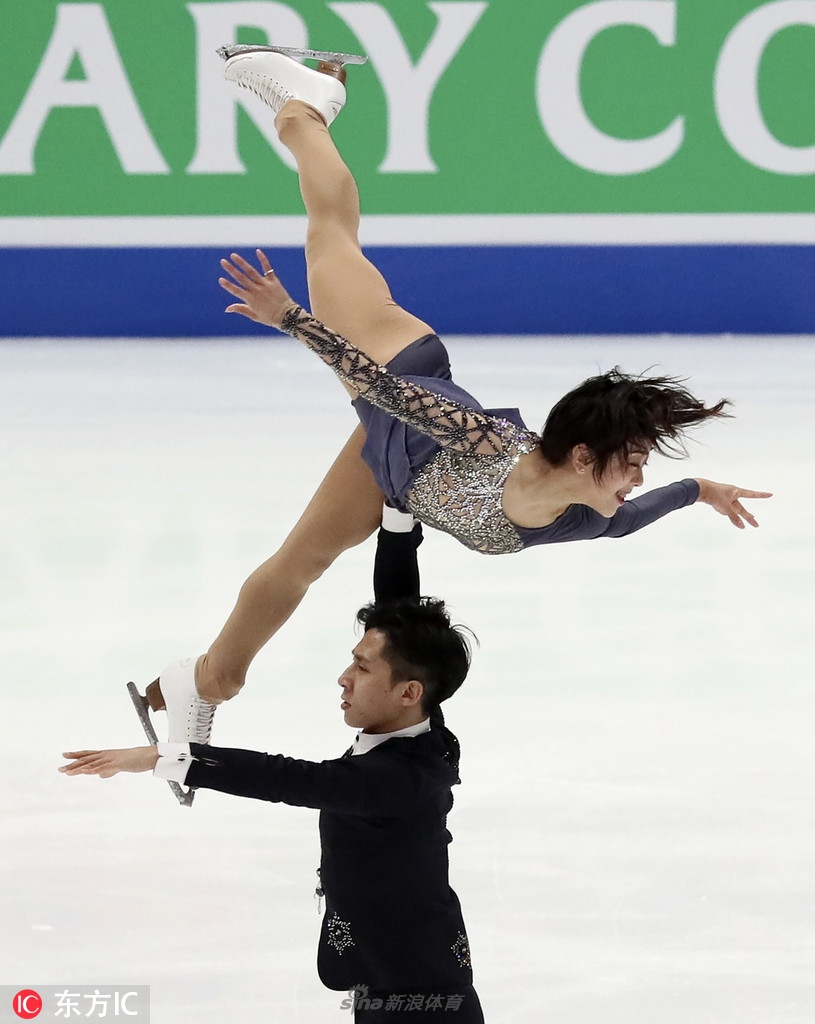 花滑四大洲赛隋文静/韩聪短节目第二
