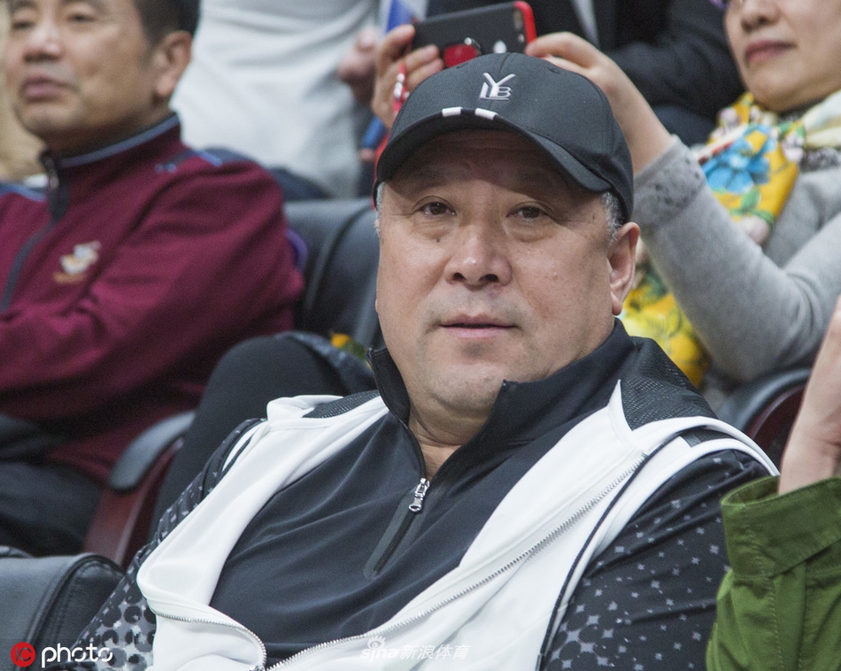 李永波观战CBA半决赛