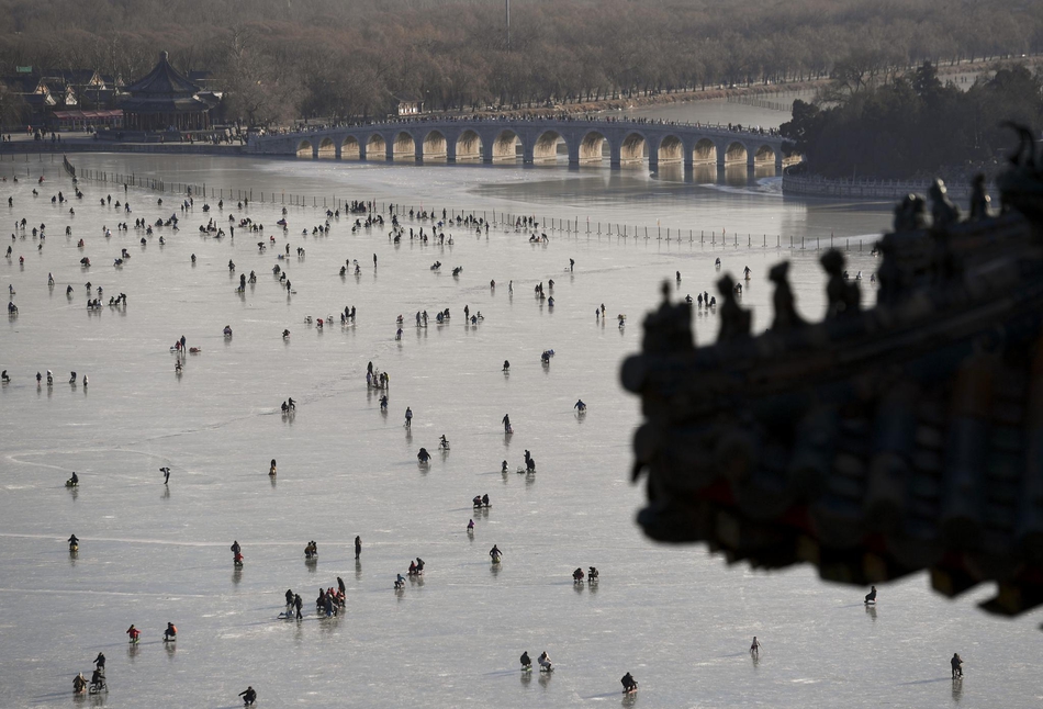 2018新华社体育年度照片 冬奥唱大戏