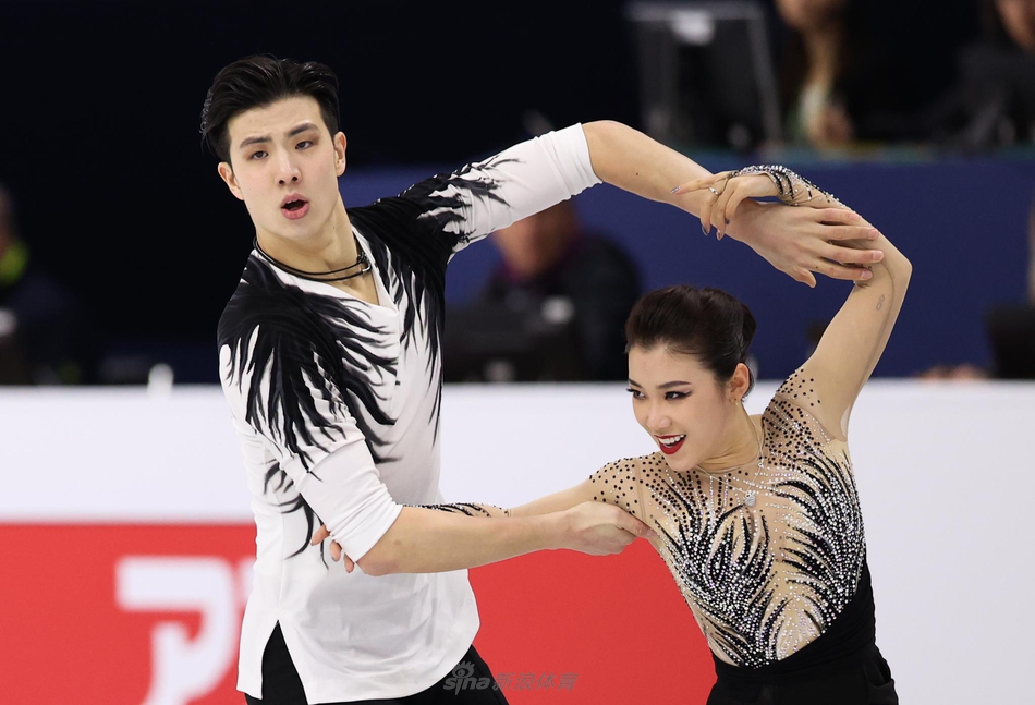 花滑四大洲赛王诗h/柳鑫宇冰舞第四