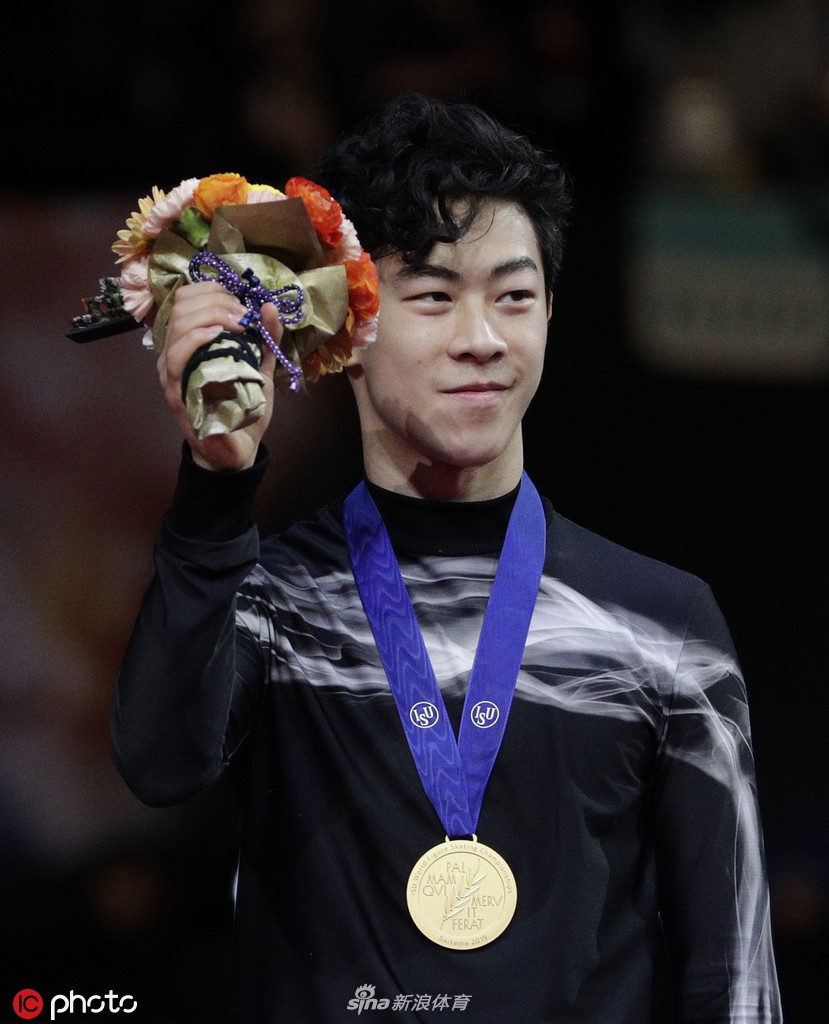 花滑世锦赛陈巍男单卫冕