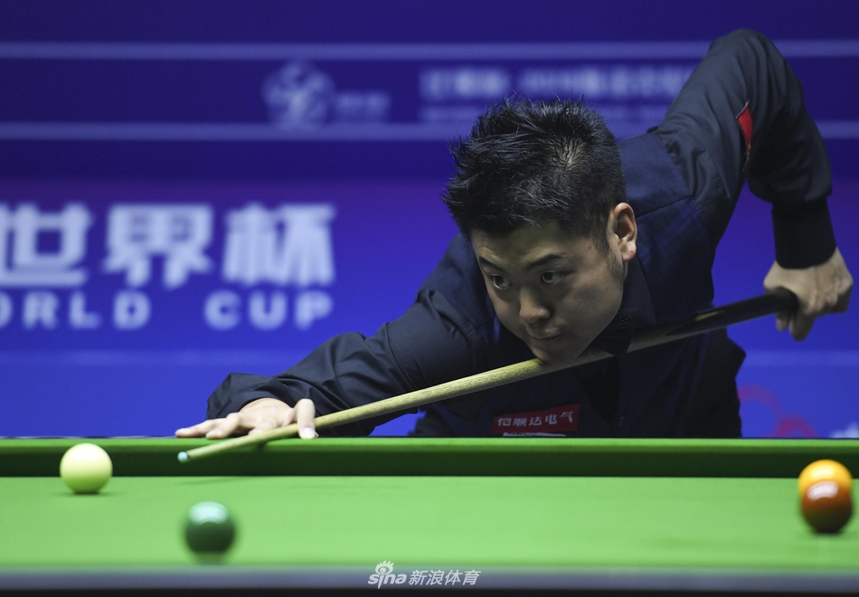 斯诺克世界杯：中国B队5-0瑞士
