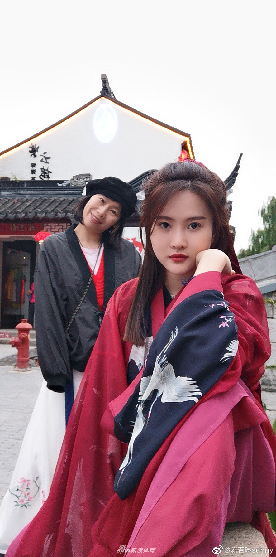 陈若琳古装照侠女气息十足