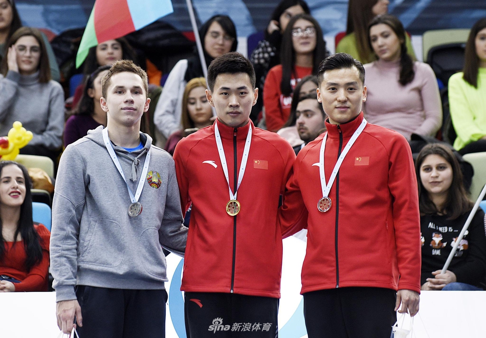 蹦床世界杯巴库站男子网上个人：高磊夺冠 董栋季军