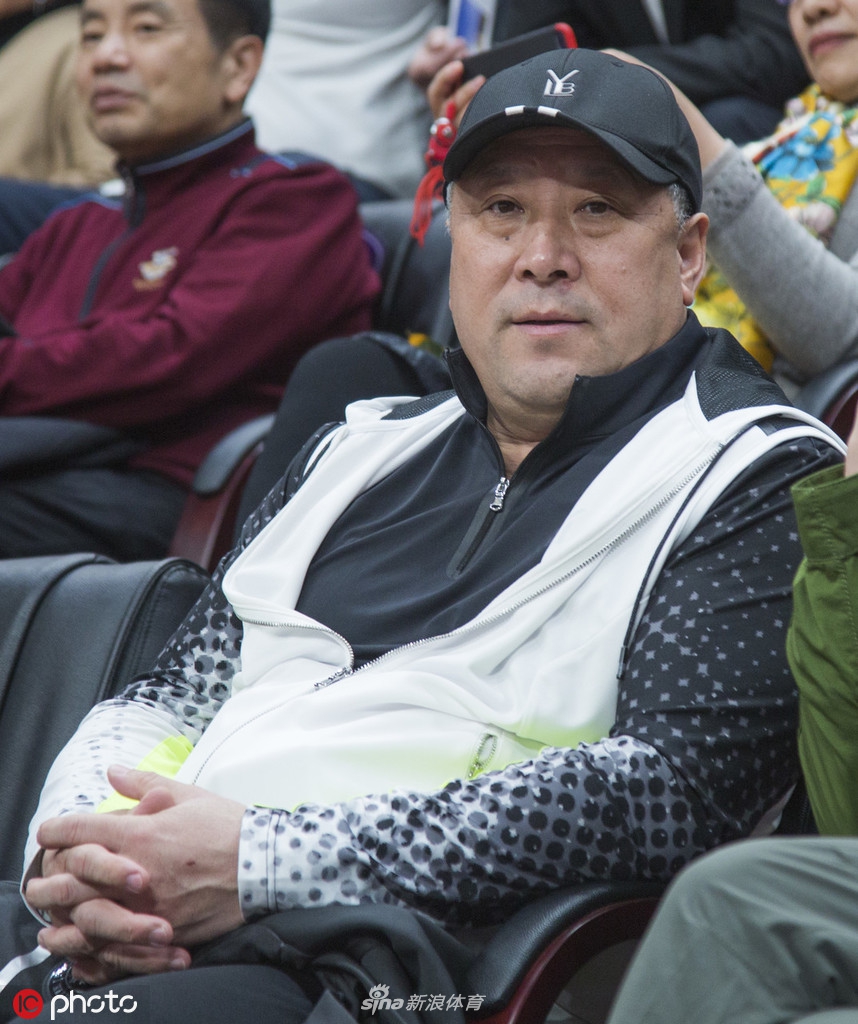 李永波观战CBA半决赛