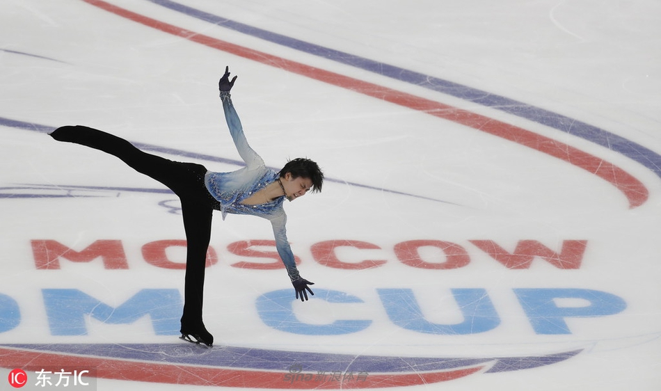 花滑大奖赛羽生结弦短节目再创新高