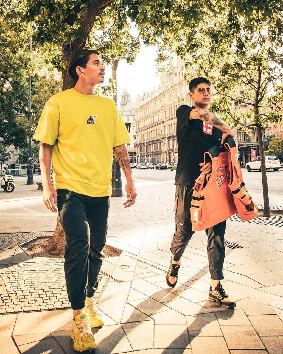 短道速滑刘少林刘少昂兄弟布达佩斯街拍